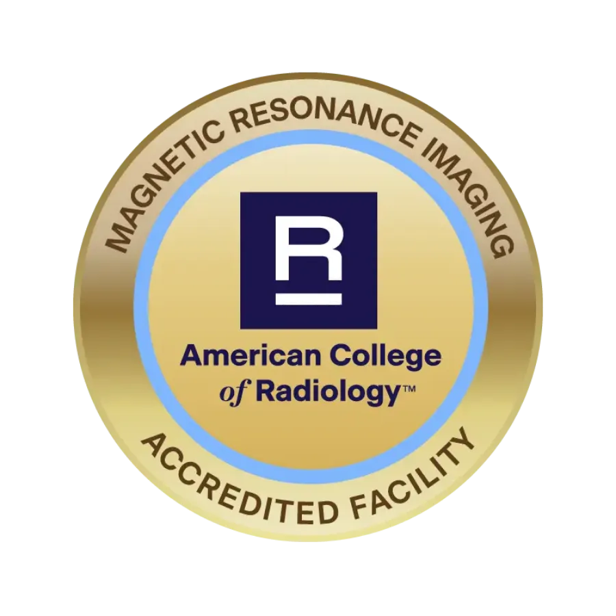 American College of Radiology MRI Accredited Facility seal.